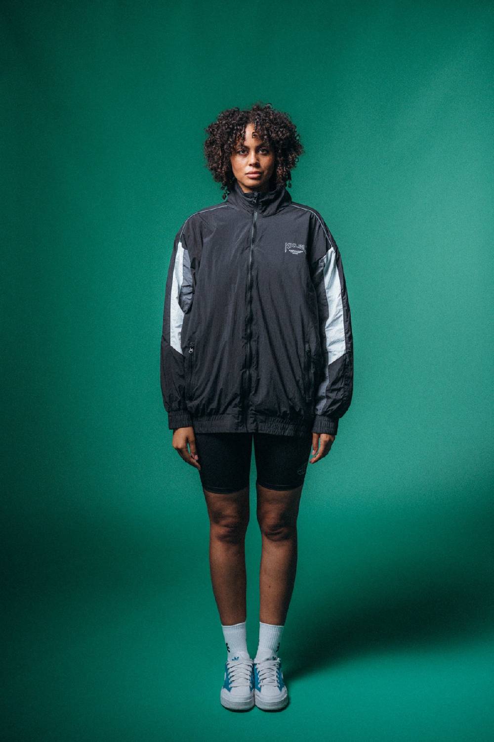 Karo Kauer Track Jacket Black Zeitlich begrenztes Angebot