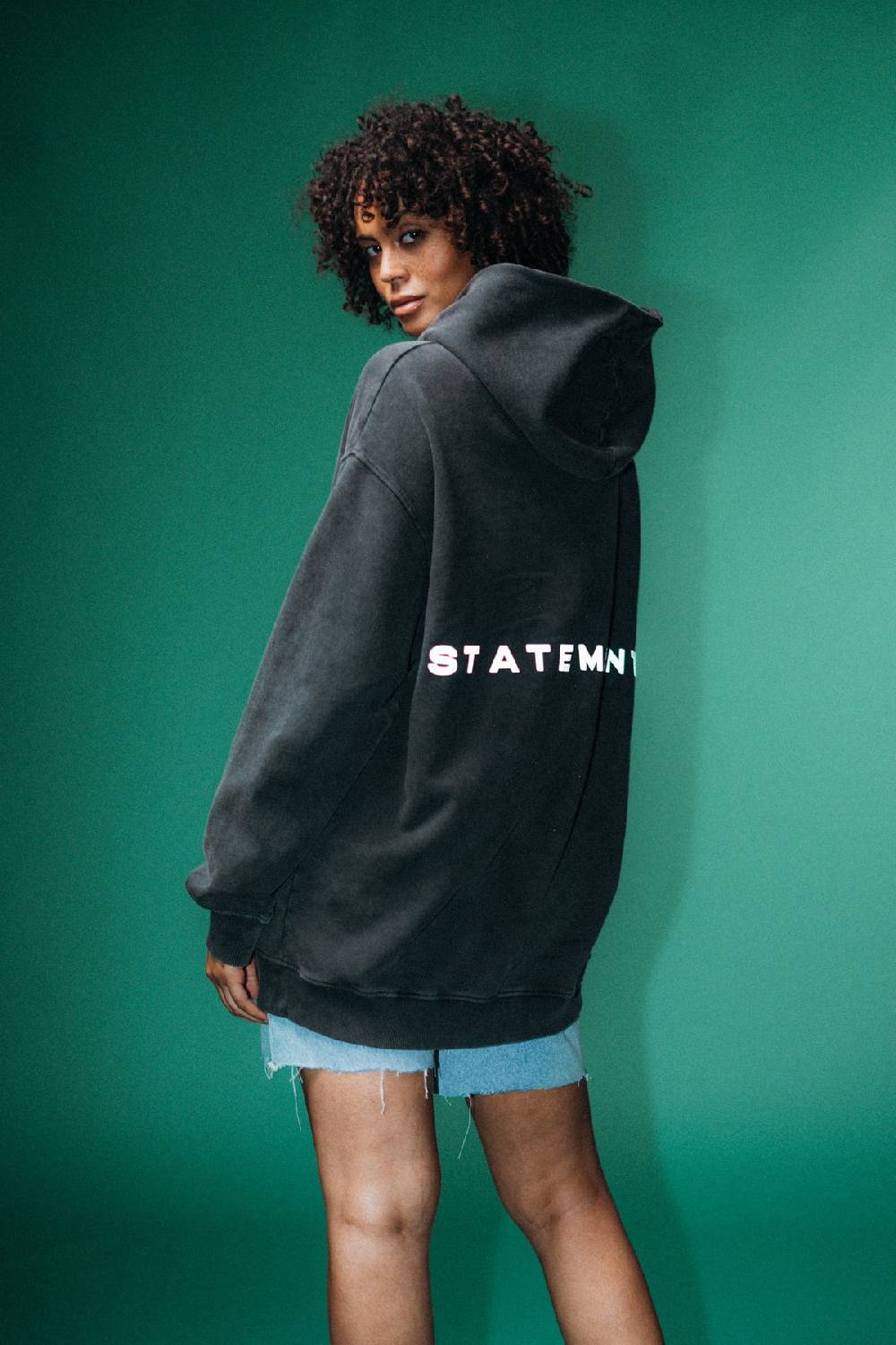 Karo Kauer Statement Hoodie Reflective Exklusive Angebote