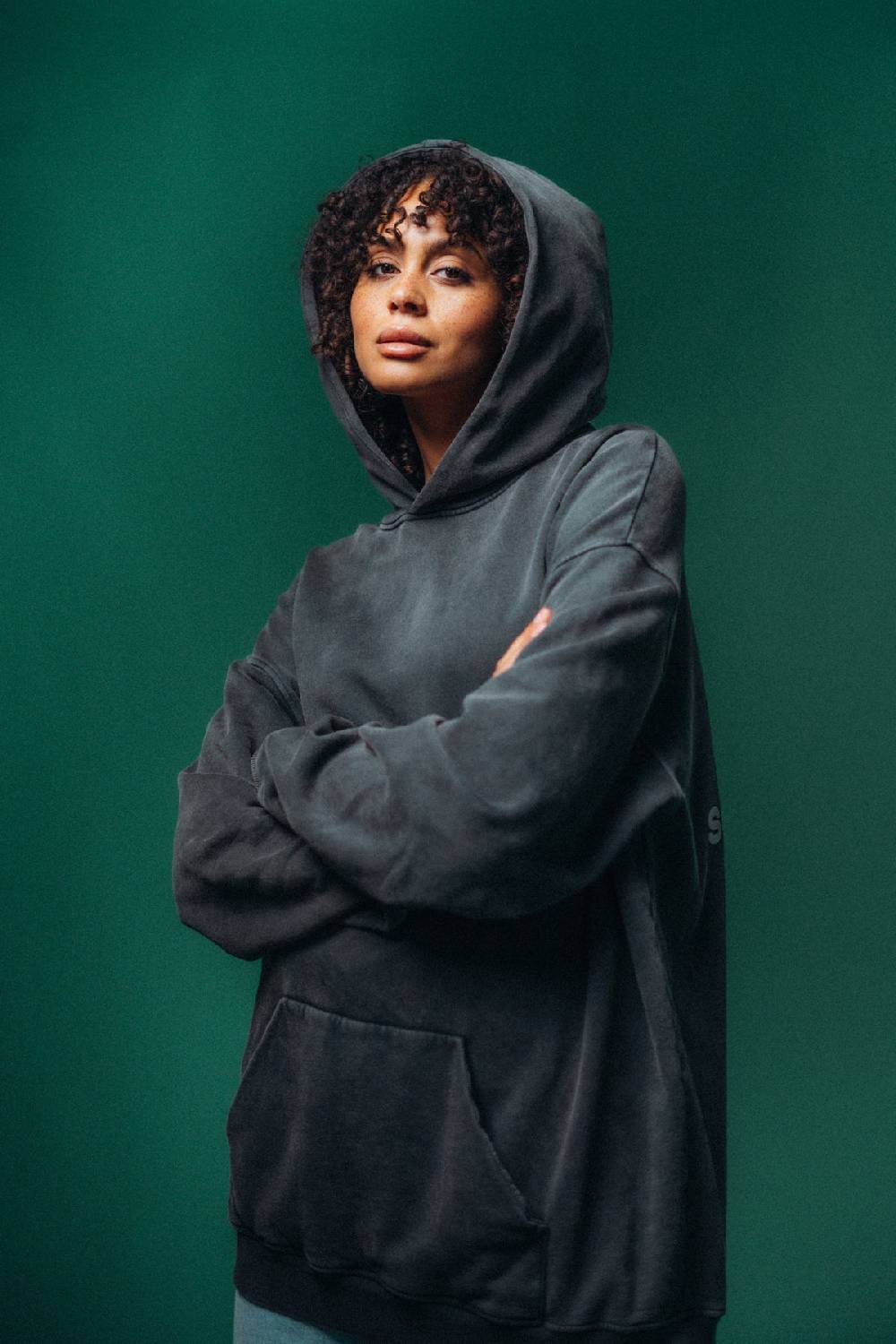 Karo Kauer Statement Hoodie Reflective Exklusive Angebote