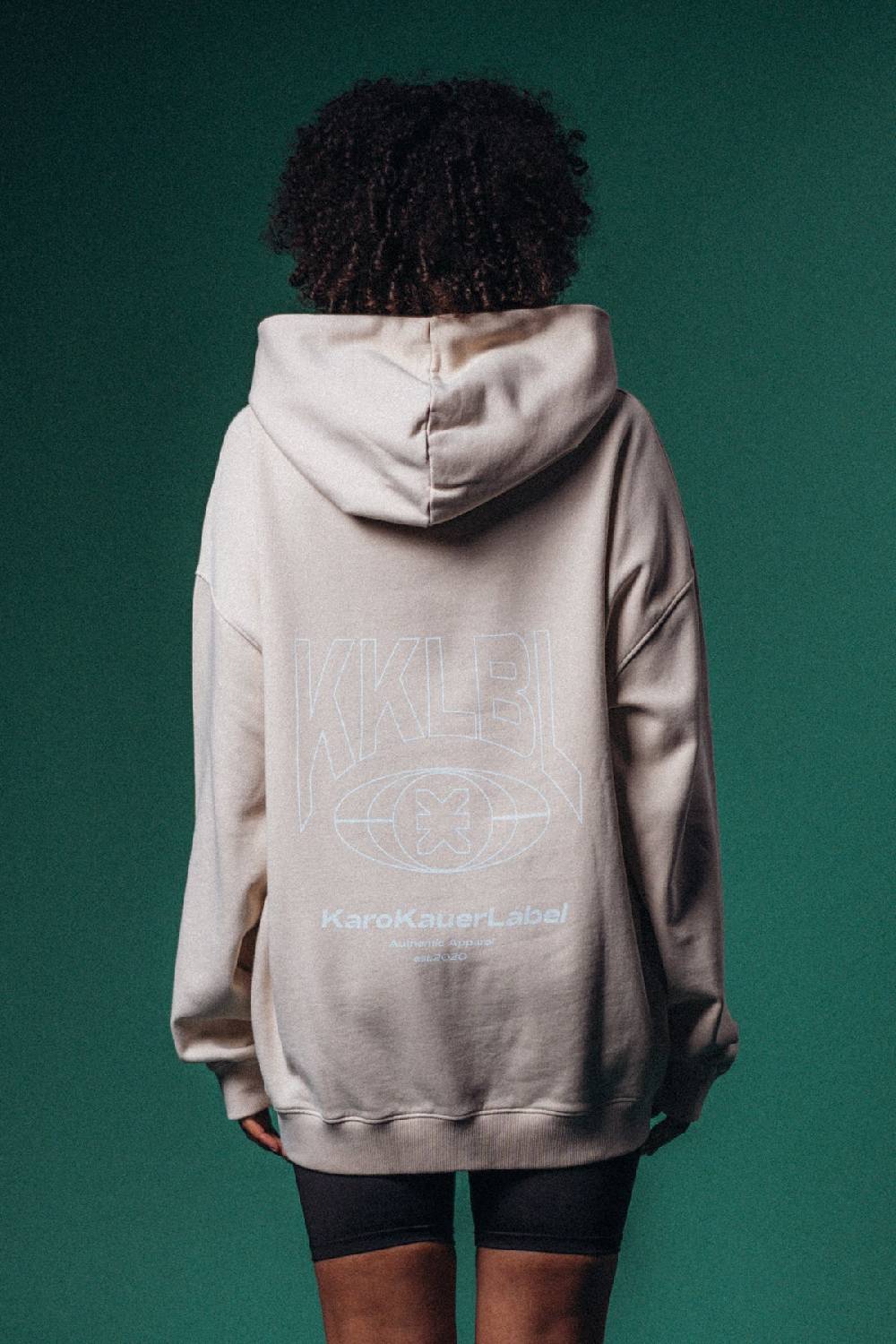 Karo Kauer Hoodie KKLBL Marble Bestseller