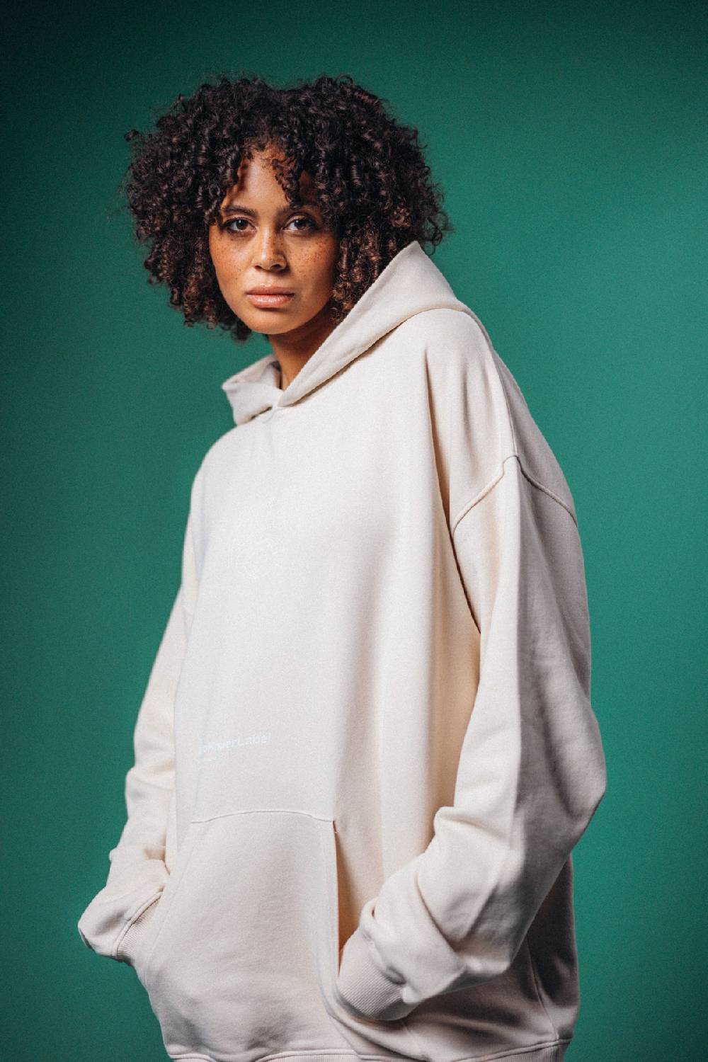 Karo Kauer Hoodie KKLBL Marble Bestseller