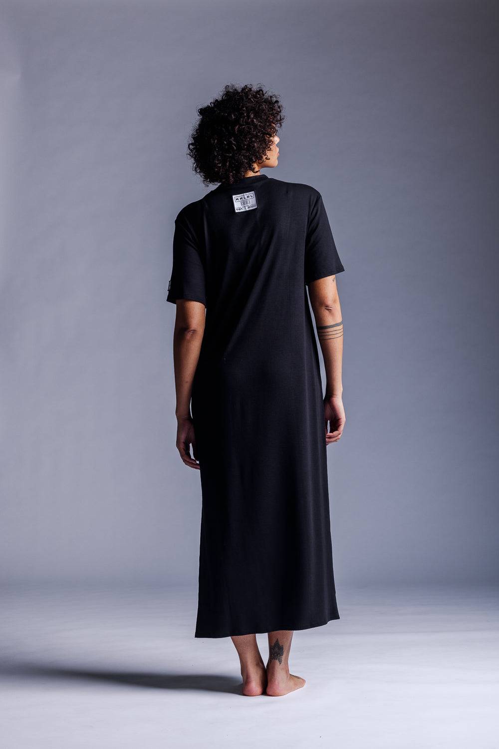Karo Kauer Jersey Rib Dress Shortsleeve Letzte 3 Tage