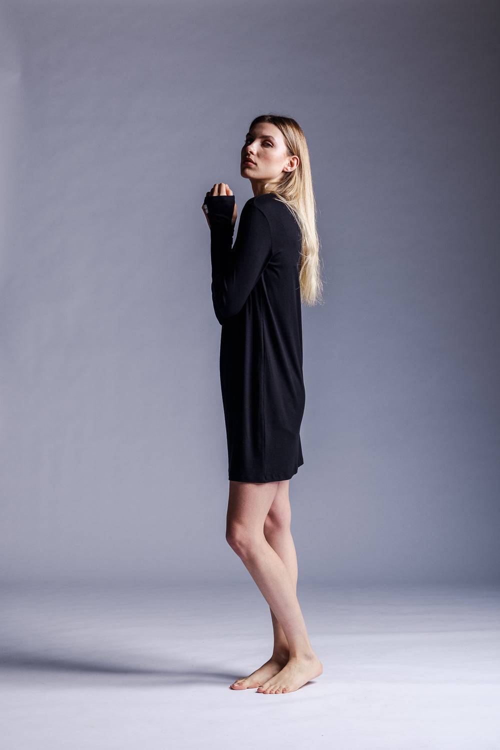 Karo Kauer Jersey Rib Dress Longsleeve JETZT KAUFEN