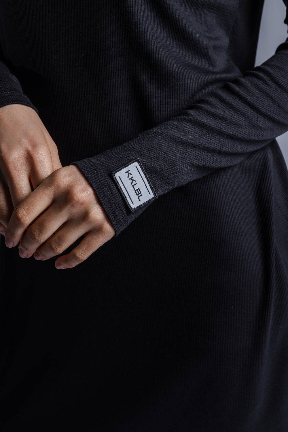 Karo Kauer Jersey Rib Dress Longsleeve JETZT KAUFEN