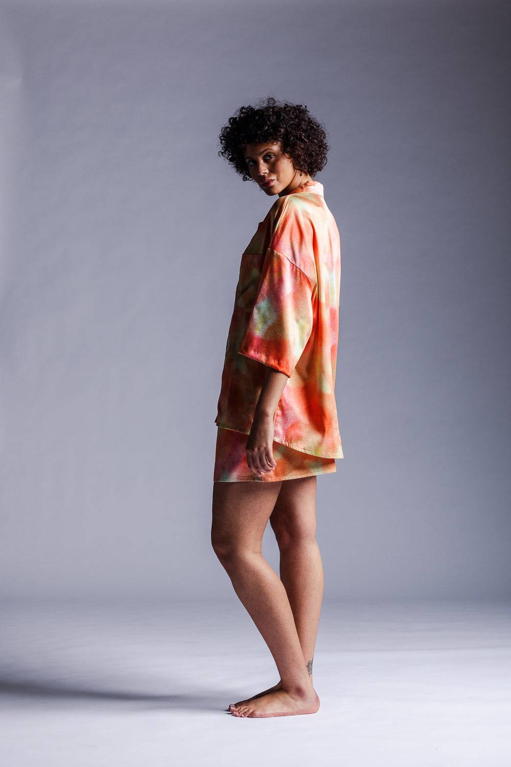 Karo Kauer Woven Shirt Aquarelle Letzte 2 Tage