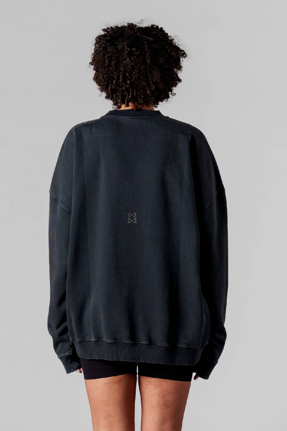 Karo Kauer Sweater Washed Grey Kostenloser Versand international