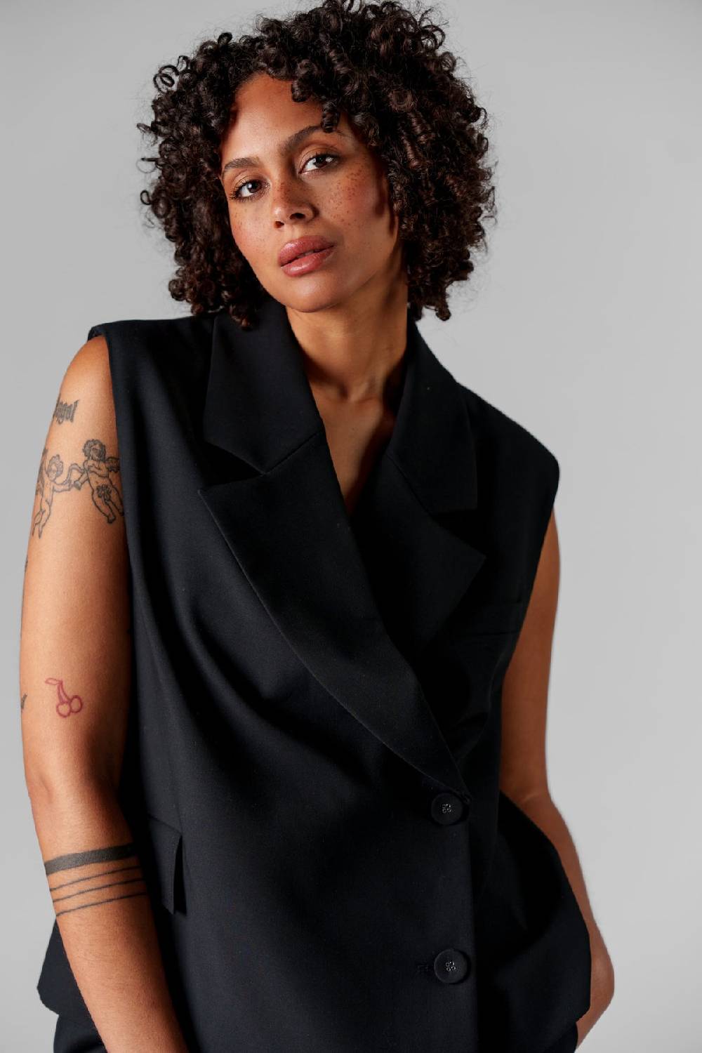 Karo Kauer Formal Vest Black Fabrikladen