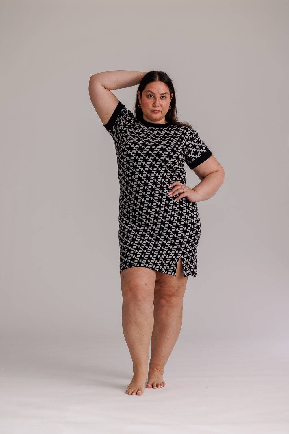 Karo Kauer Knit Dress KKLBL Black Fabrikverkauf