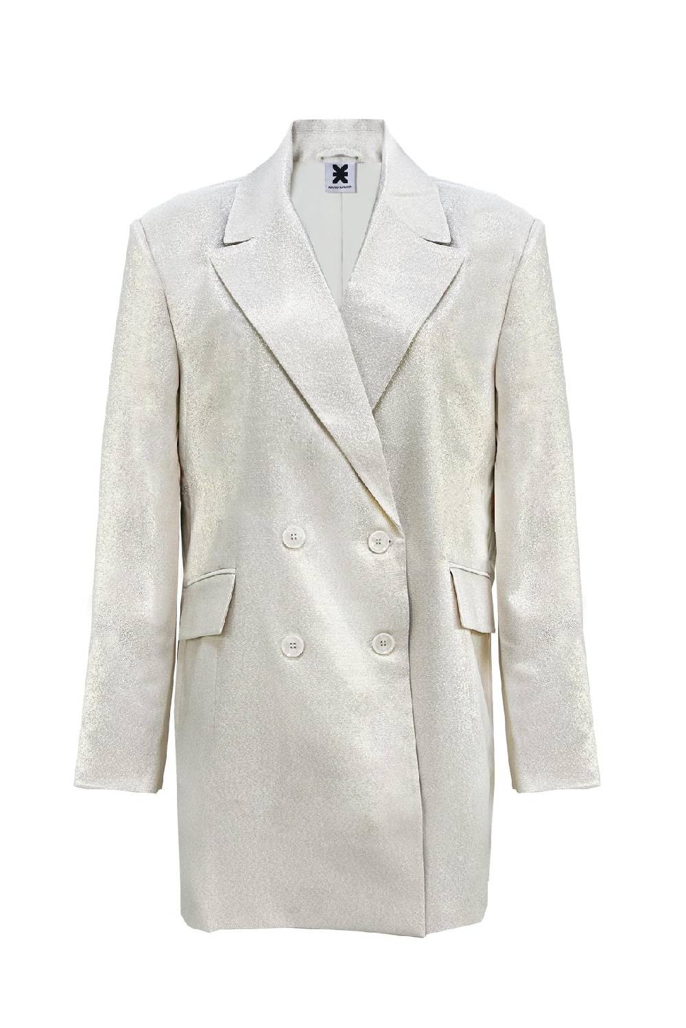 Karo Kauer Glam Blazer Dress Champagner Limitierter Zeitrabatt