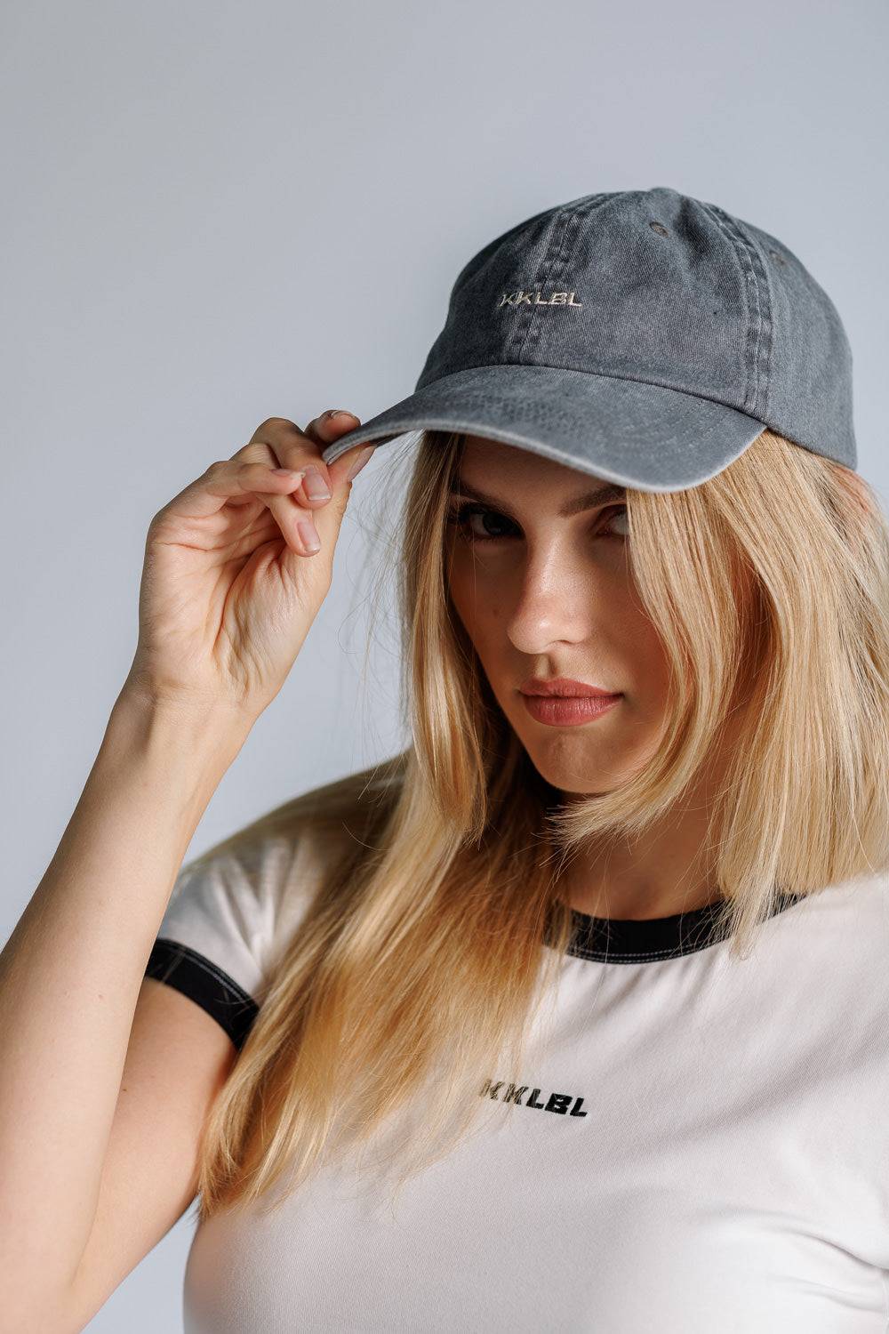Karo Kauer Cap KKLBL Grey Rabatt