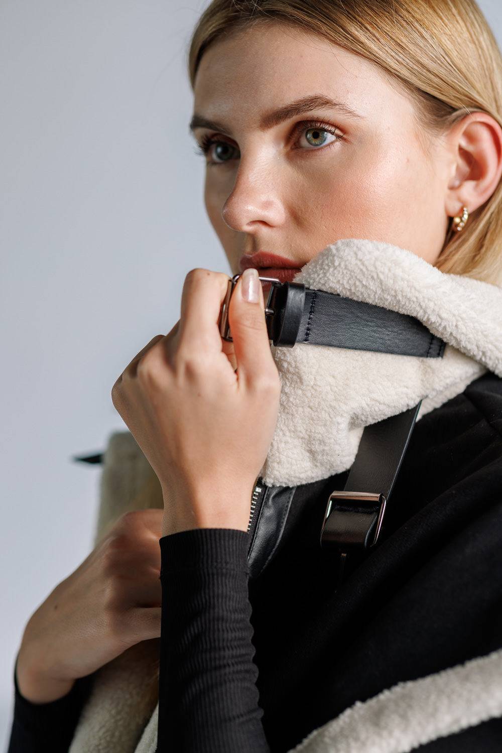 Karo Kauer Double Faced Vest Black Günstig kaufen