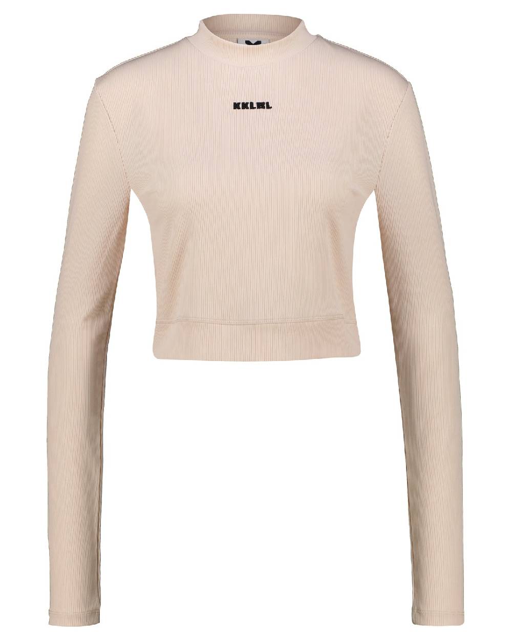 Karo Kauer Cropped Shirt White Pearl Black Friday