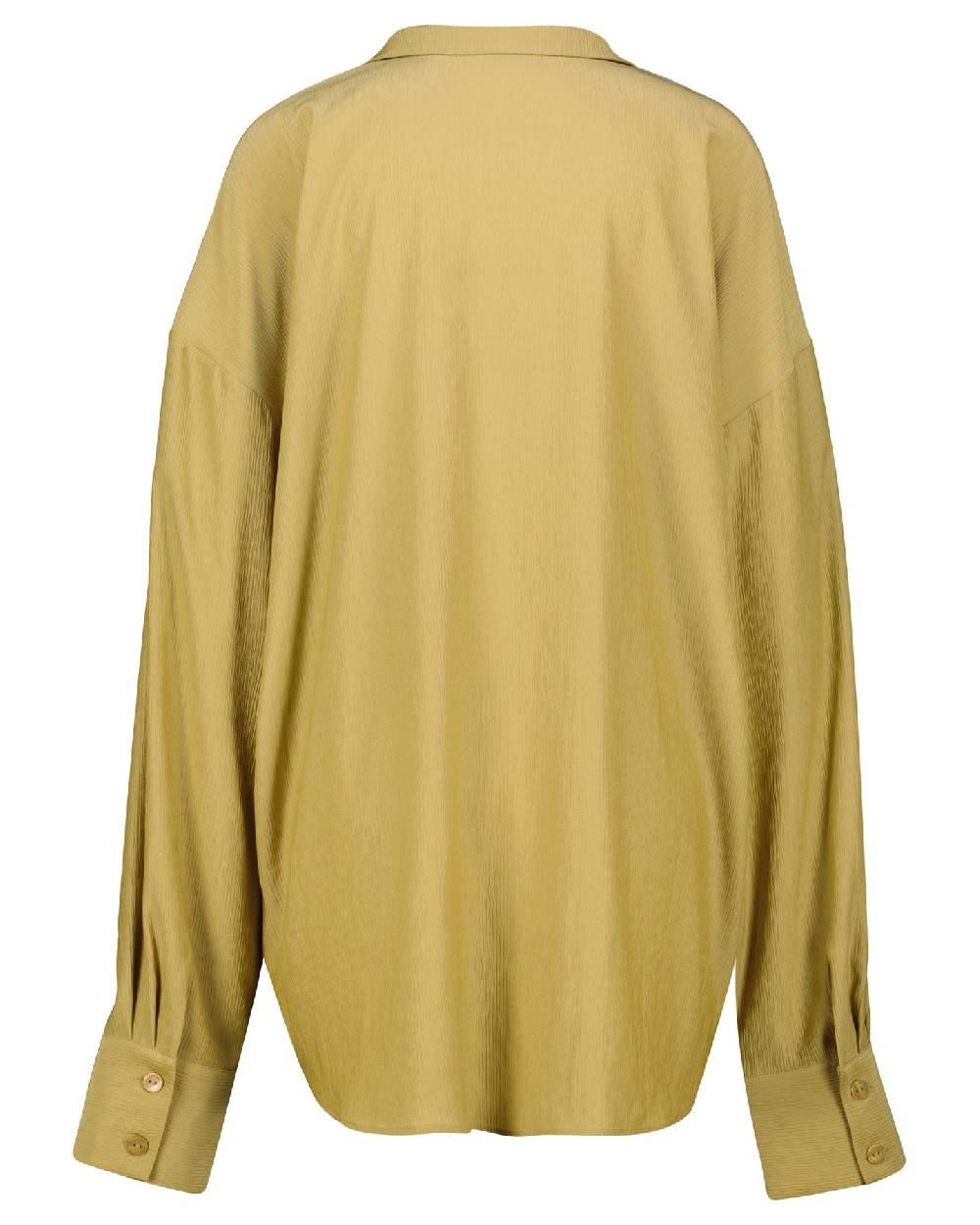 Karo Kauer Woven Blouse Khaki Heißer Verkauf