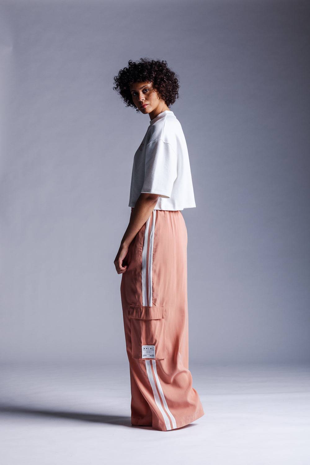 Karo Kauer Cropped T-Shirt KKLABEL Zeitlich begrenztes Angebot