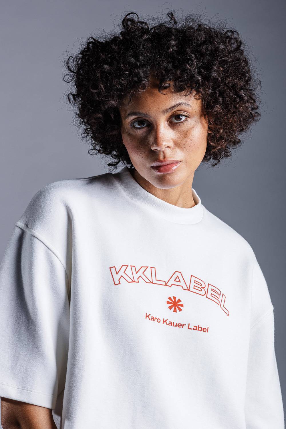 Karo Kauer Cropped T-Shirt KKLABEL Zeitlich begrenztes Angebot