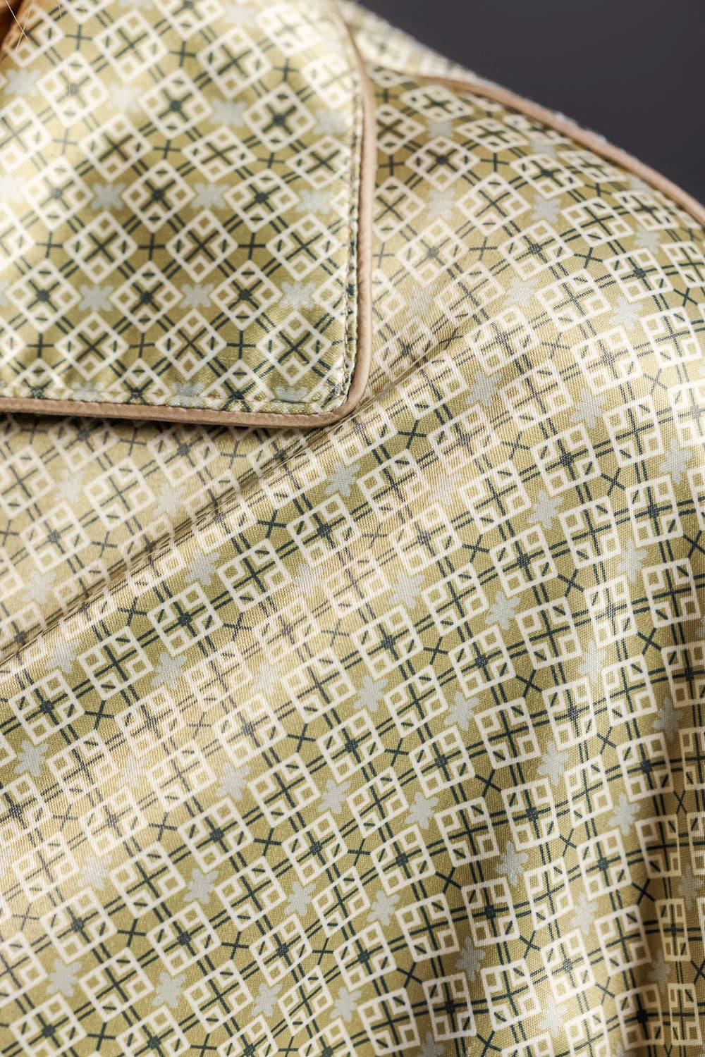 Karo Kauer Retro Shirt Khaki Bestseller