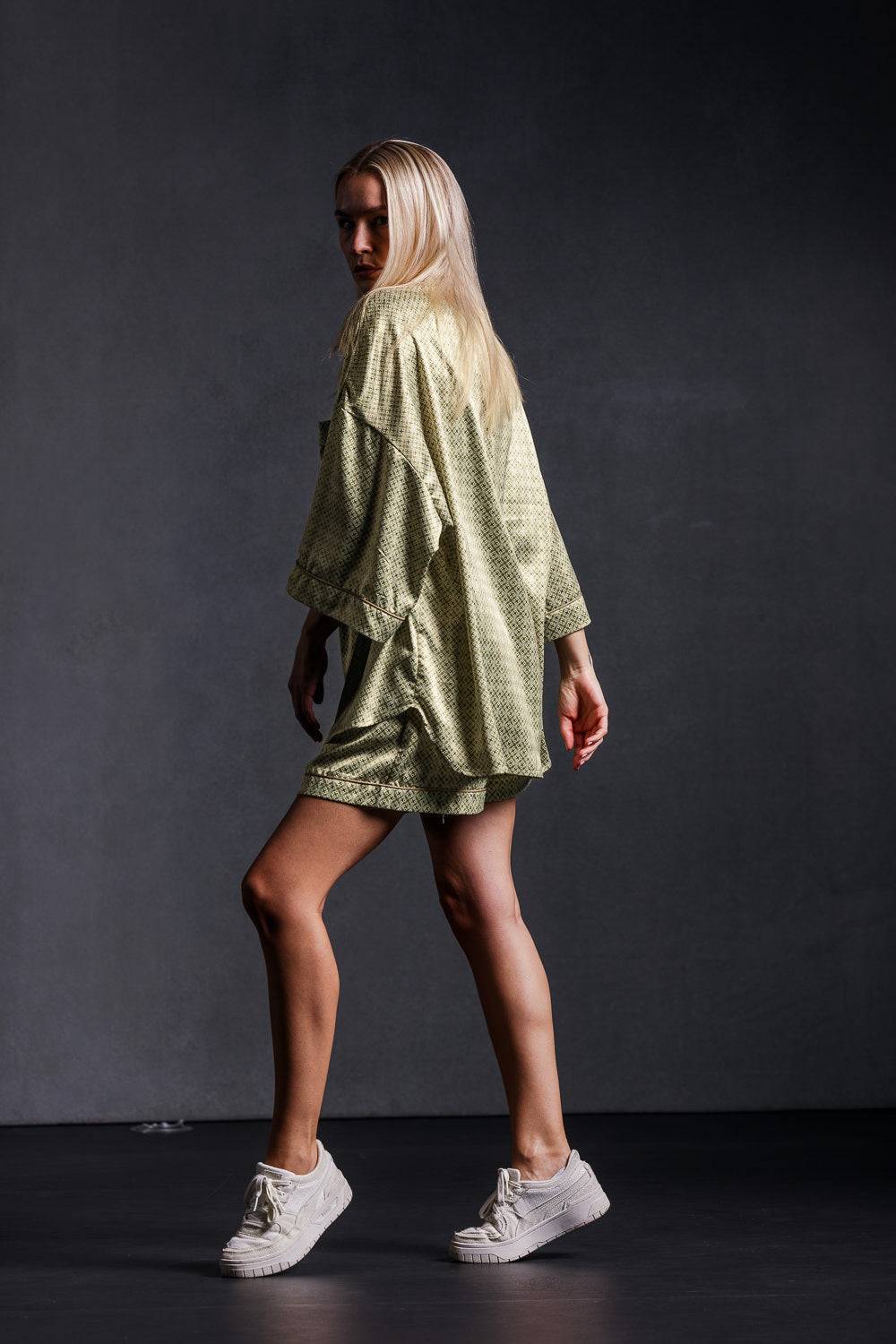 Karo Kauer Retro Shirt Khaki Bestseller