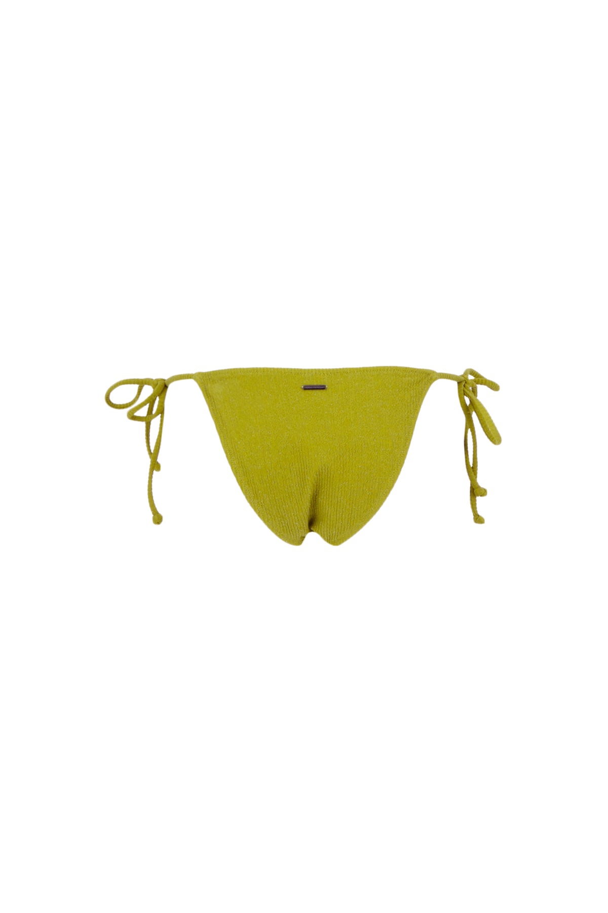 Karo Kauer Bikini Bottom Glitter Olive Neueste Stile