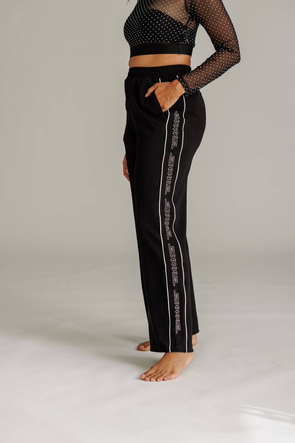 Karo Kauer Baseballpants Black Clearance-Verkauf