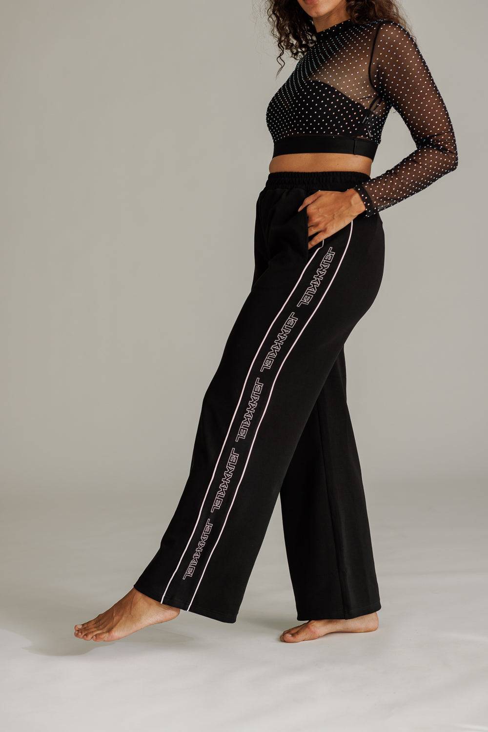 Karo Kauer Baseballpants Black Clearance-Verkauf