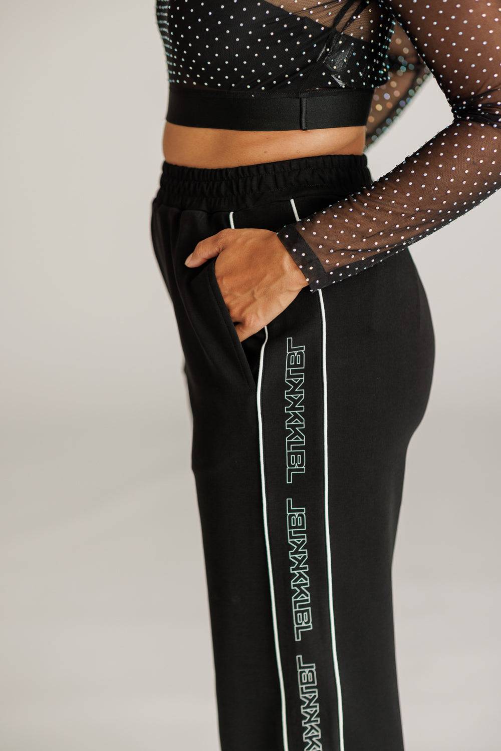 Karo Kauer Baseballpants Black Clearance-Verkauf