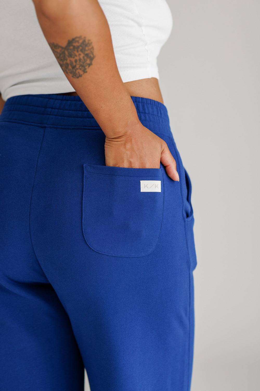 Karo Kauer Wide Leg Pants Dark Blue Black Friday Preise