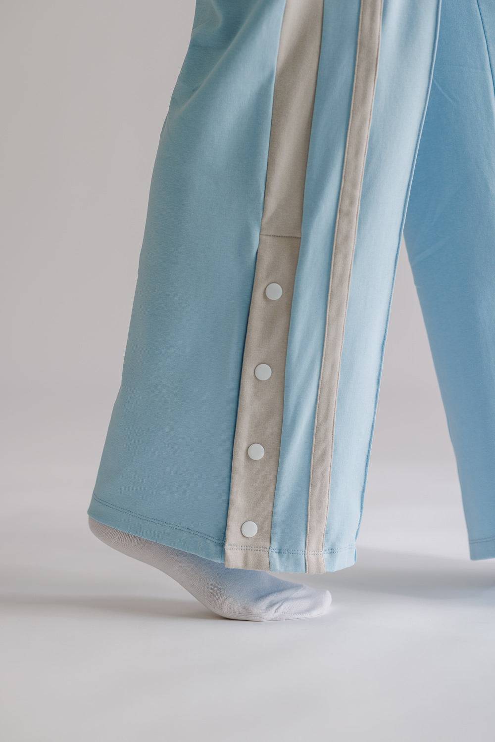 Karo Kauer Tracksuit Jersey Pants Light Blue 50% Rabatt für begrenzte Zeit