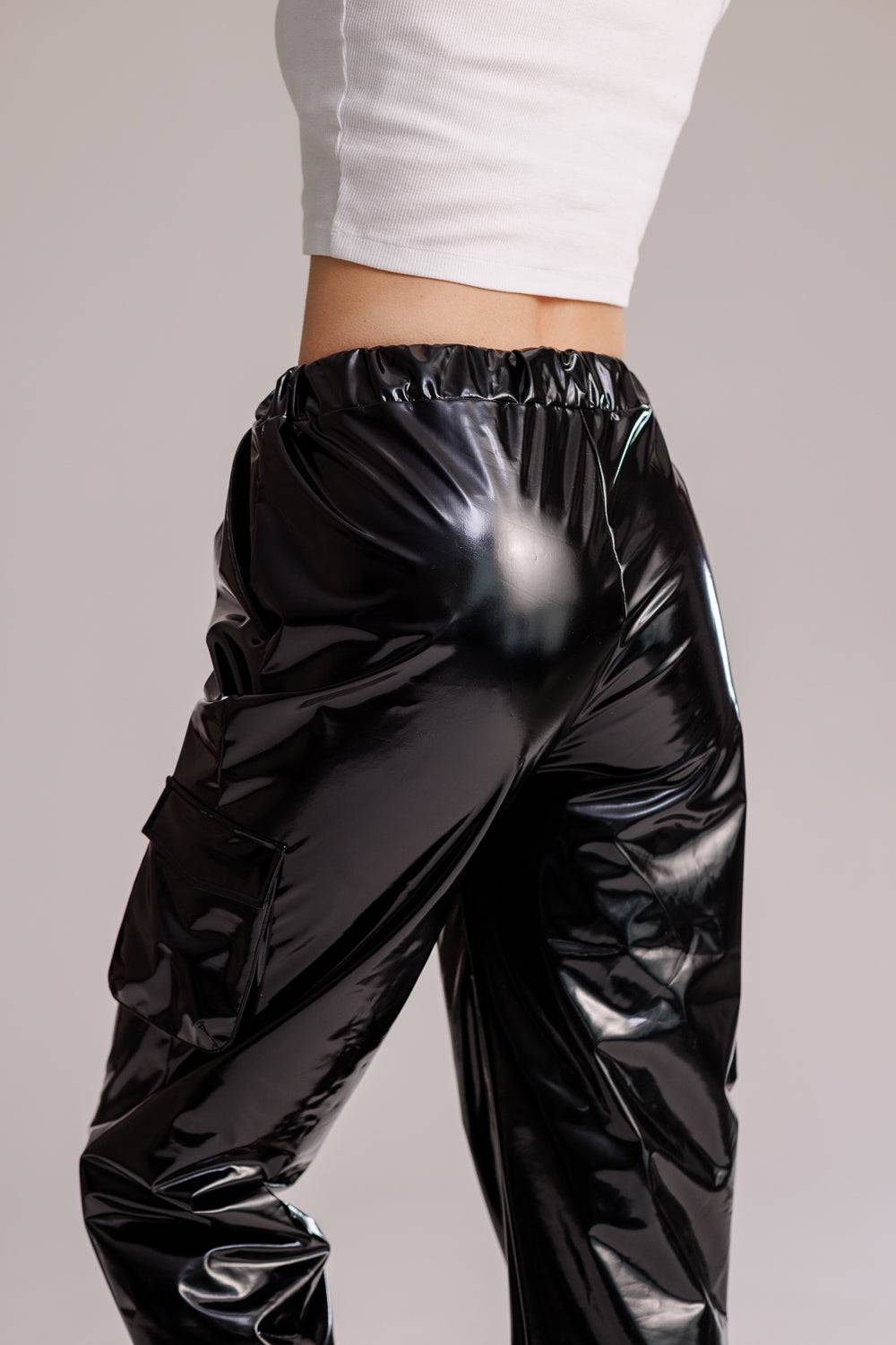 Karo Kauer Laquer Pants Black Rabatte dieses Monats