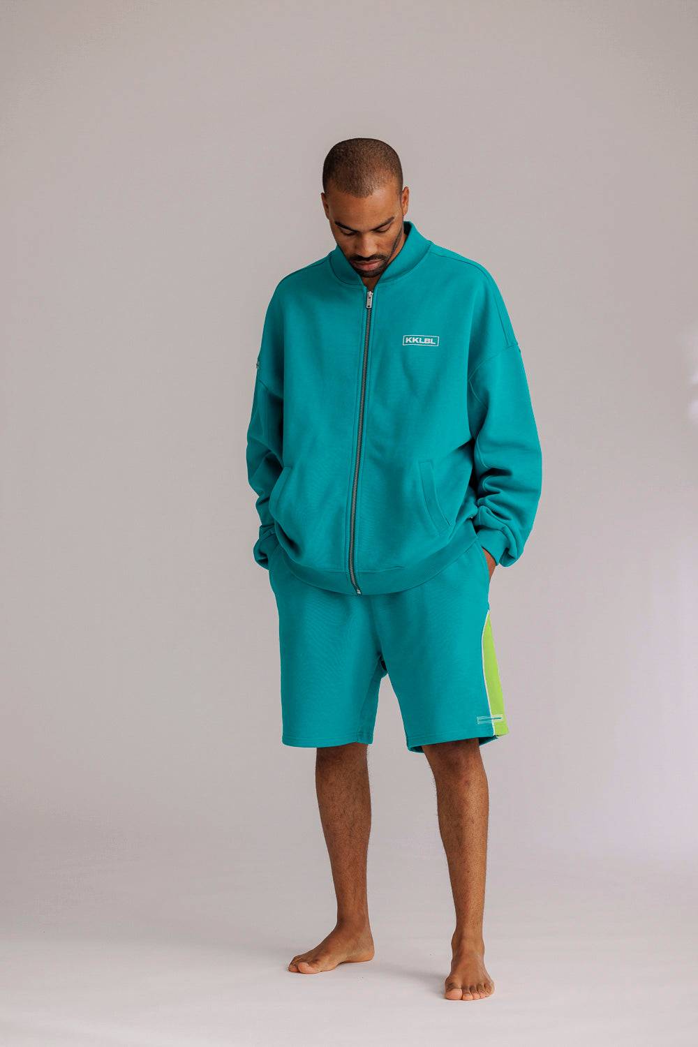 Karo Kauer Sweat Shorts Tile Blue Online