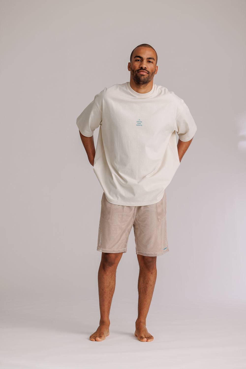 Karo Kauer Mesh Shorts Sand Outlet