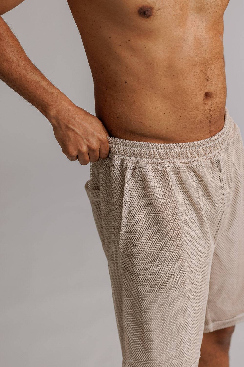 Karo Kauer Mesh Shorts Sand Outlet