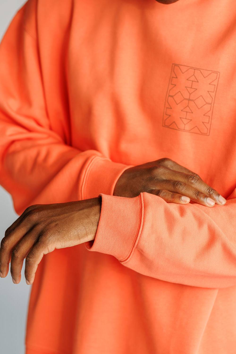 Karo Kauer Sweater Coral Versandkostenfrei
