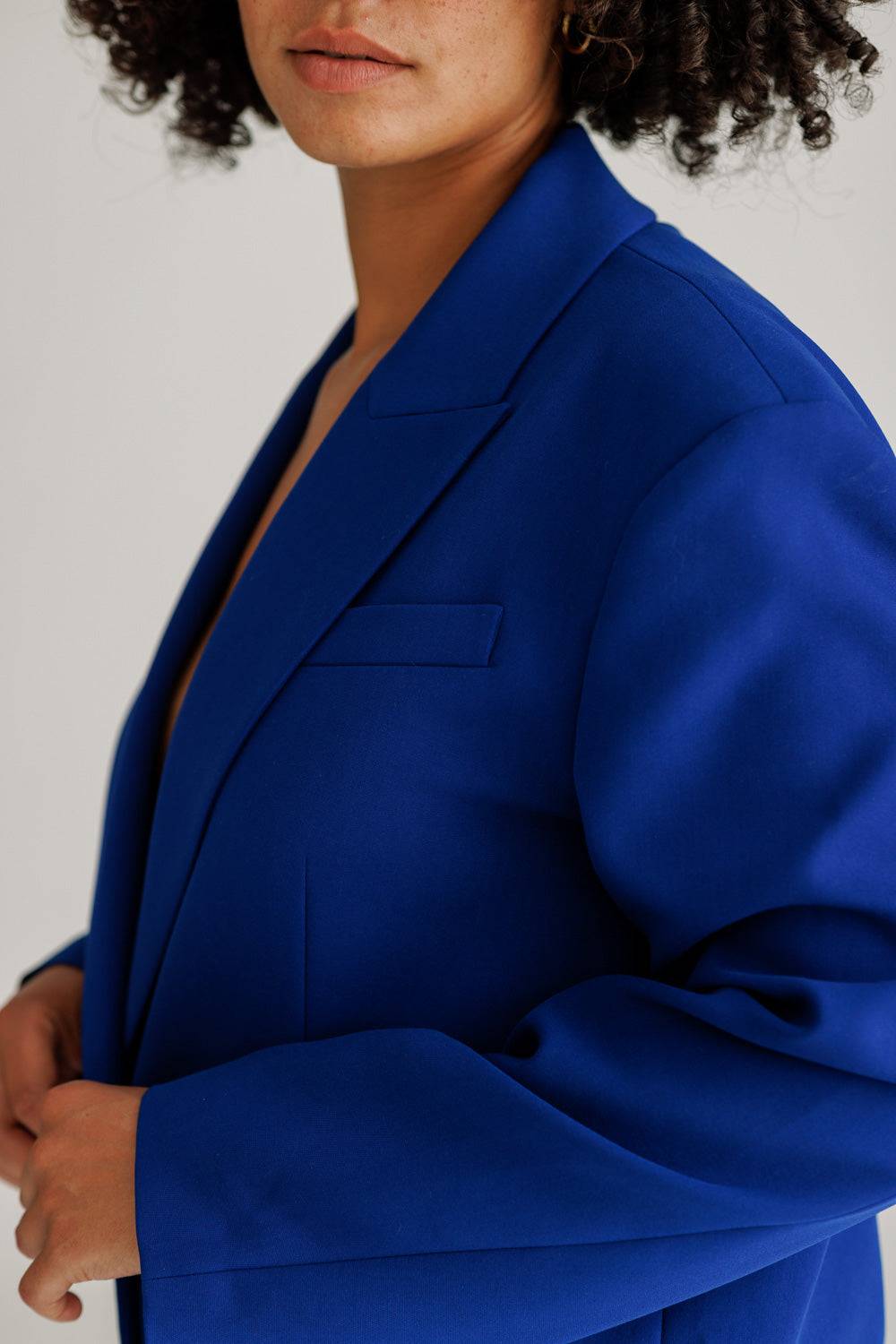 Karo Kauer Blazer Blue Online Shopping