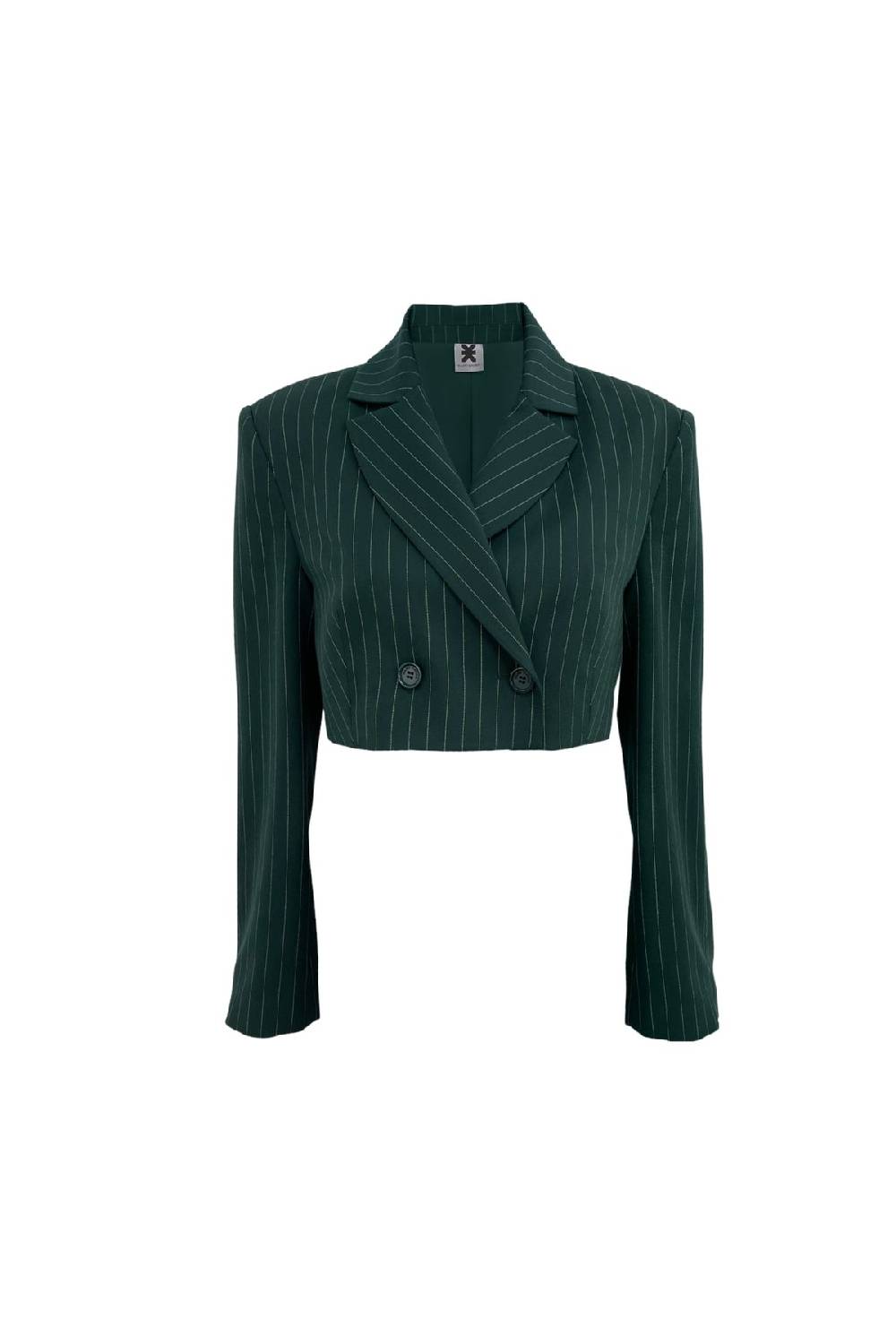 Karo Kauer Blazer Short Sapphire Green Preisnachlass