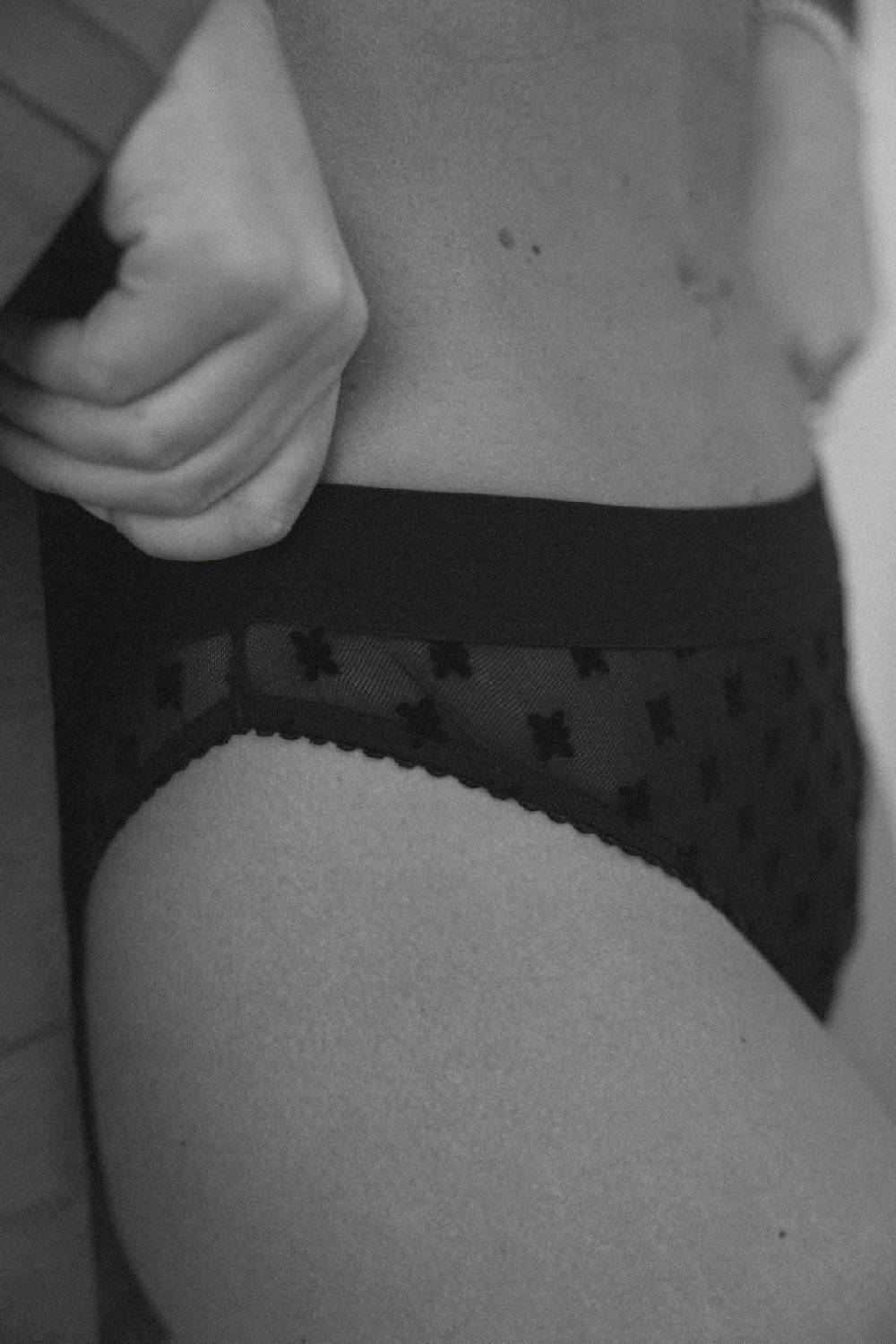 Karo Kauer Mesh Panty Black Online Outlet