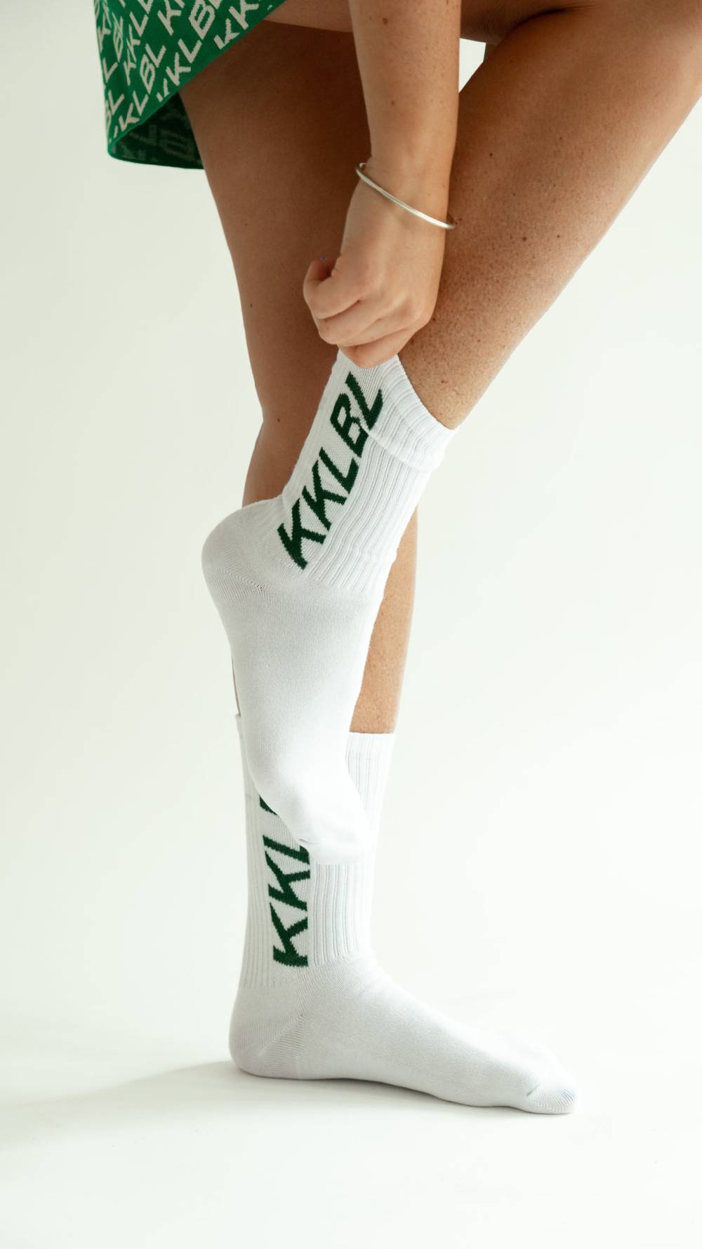 Karo Kauer Socks Green KKLBL Kauf eins, bekomm eins gratis