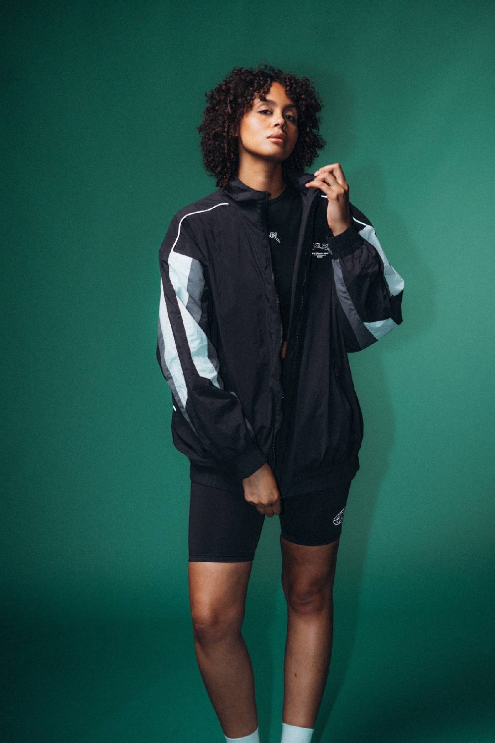 Karo Kauer Track Jacket Black Sonderangebote