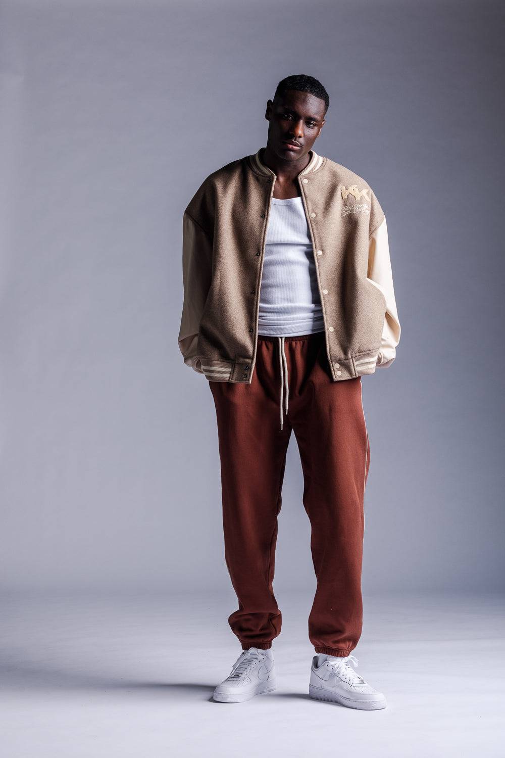 Karo Kauer College Jacket Beige Riesige Ersparnisse