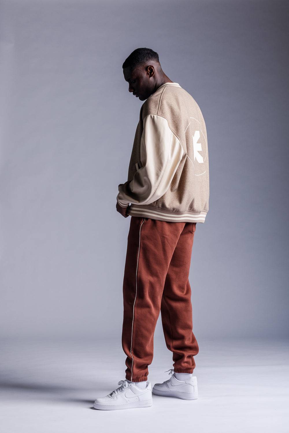 Karo Kauer College Jacket Beige Riesige Ersparnisse
