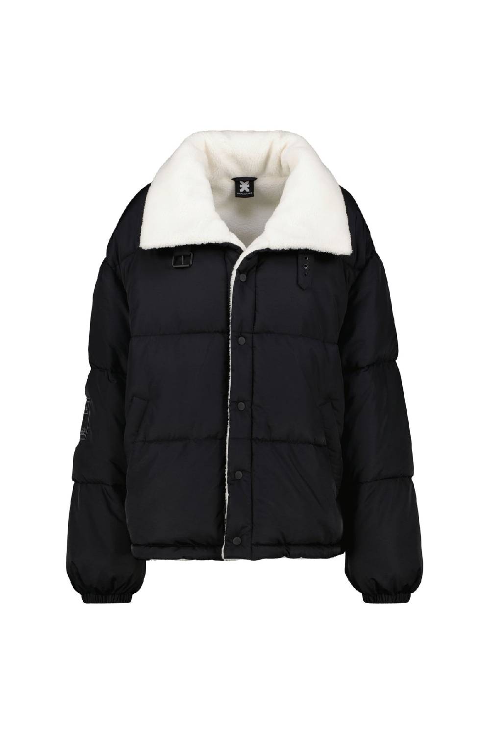 Karo Kauer Puffer Jacket Black Begrenzte Freigabe