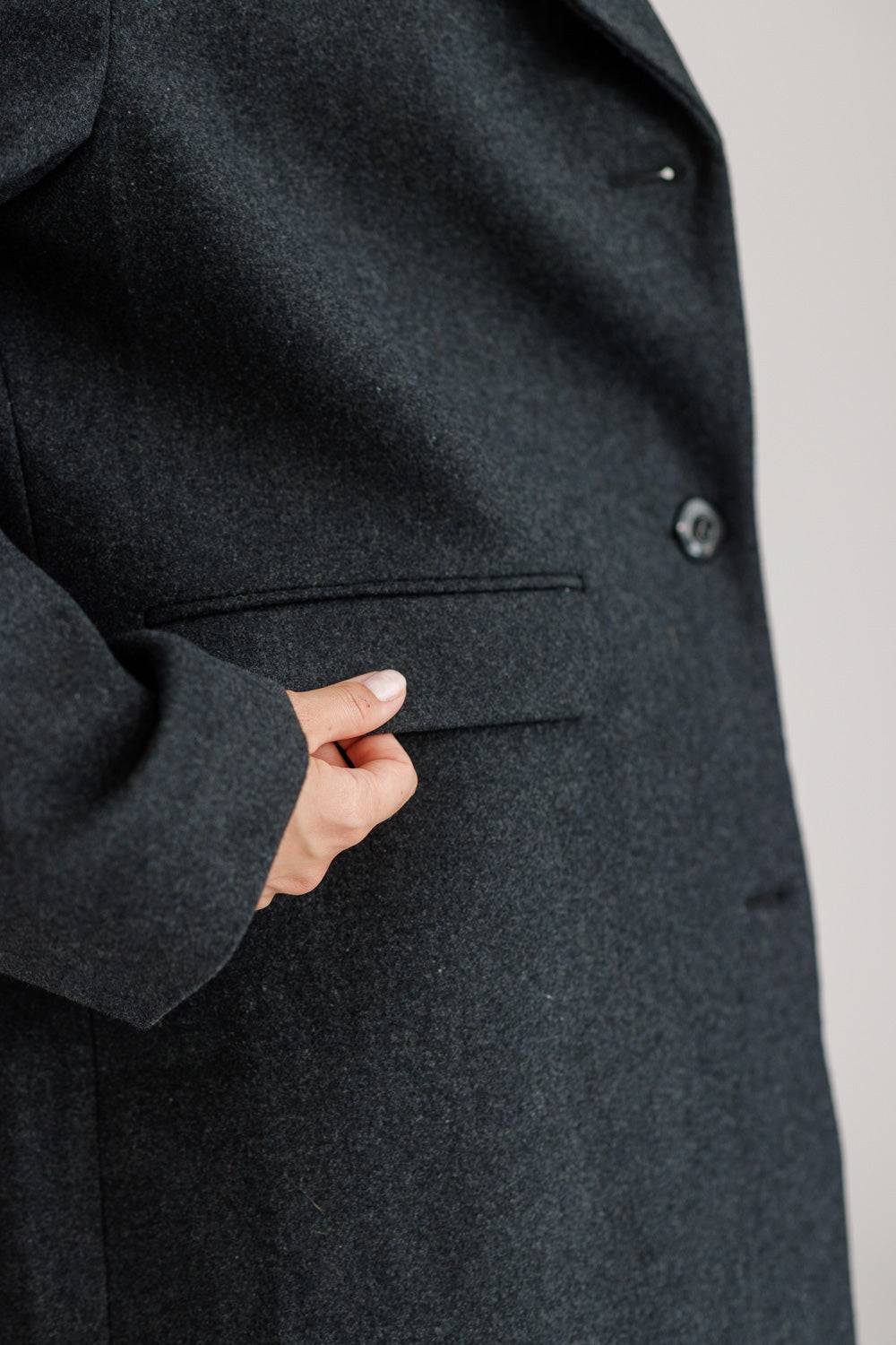 Karo Kauer Coat Oversize Grey Letzte 3 Tage