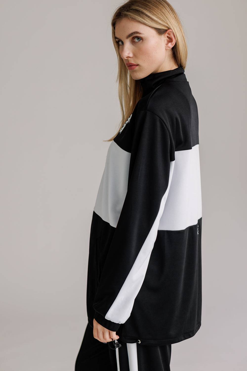 Karo Kauer Tracksuit Jacket Black Letzter Tag