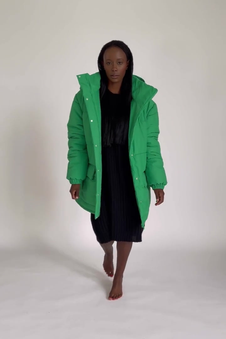 Karo Kauer Puffer Jacket Green Bis zu 65% Rabatt