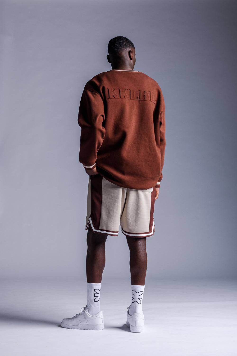 Karo Kauer Sweater Brown Vierteljährliche Förderung