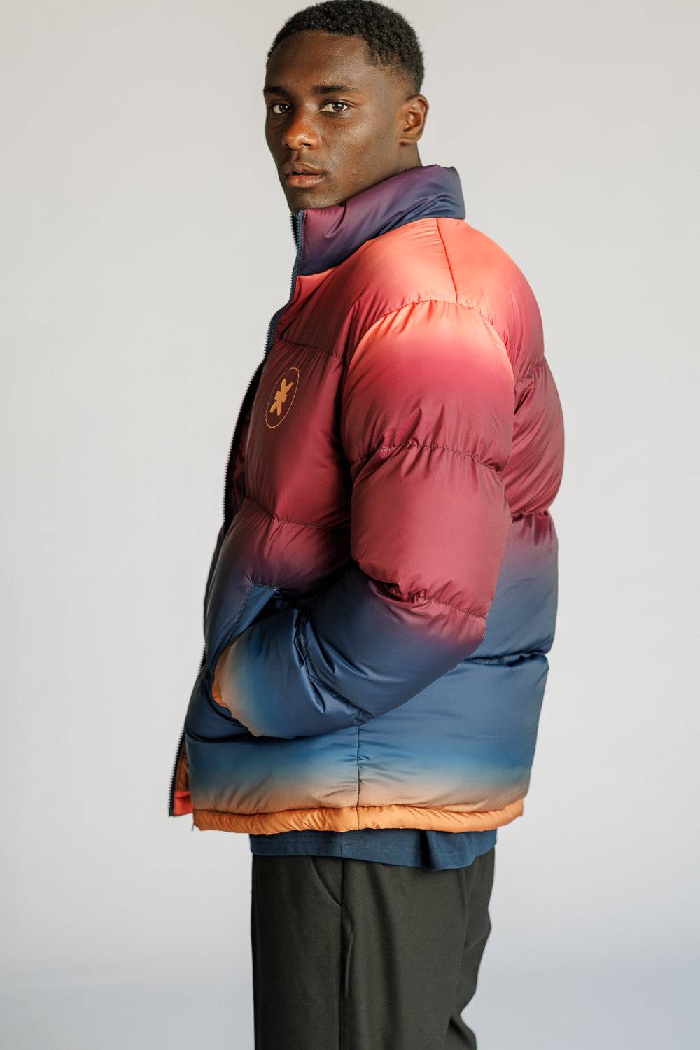 Karo Kauer Puffer Jacket Multicolour Saisonschlussverkauf