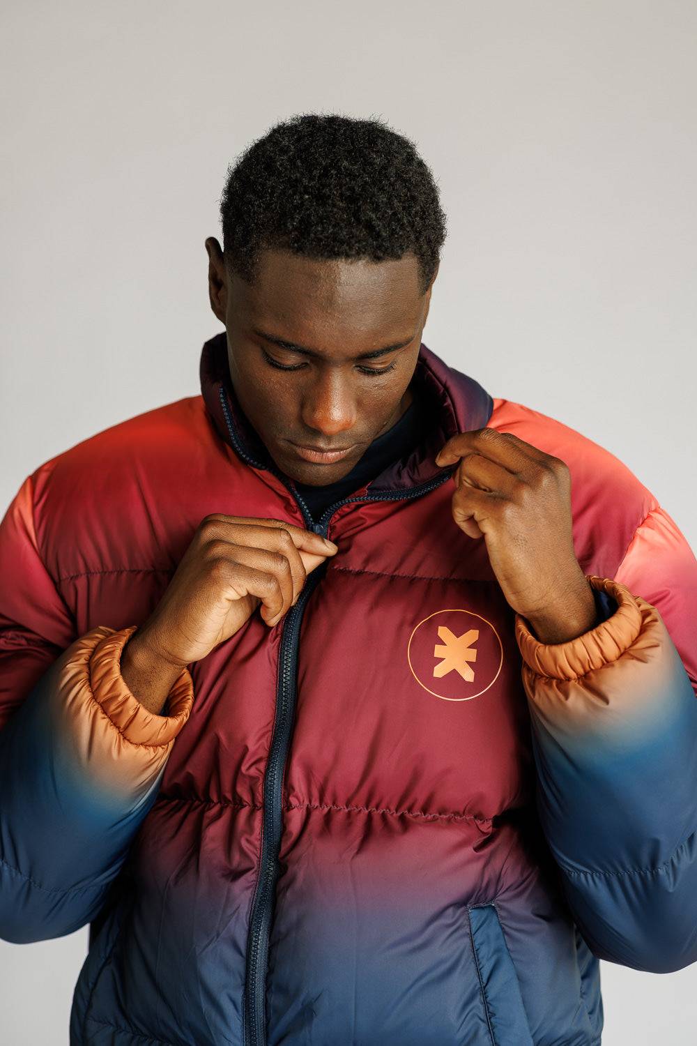 Karo Kauer Puffer Jacket Multicolour Saisonschlussverkauf