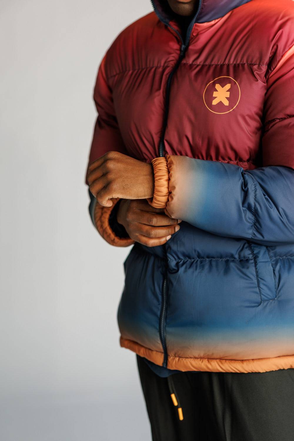 Karo Kauer Puffer Jacket Multicolour Saisonschlussverkauf