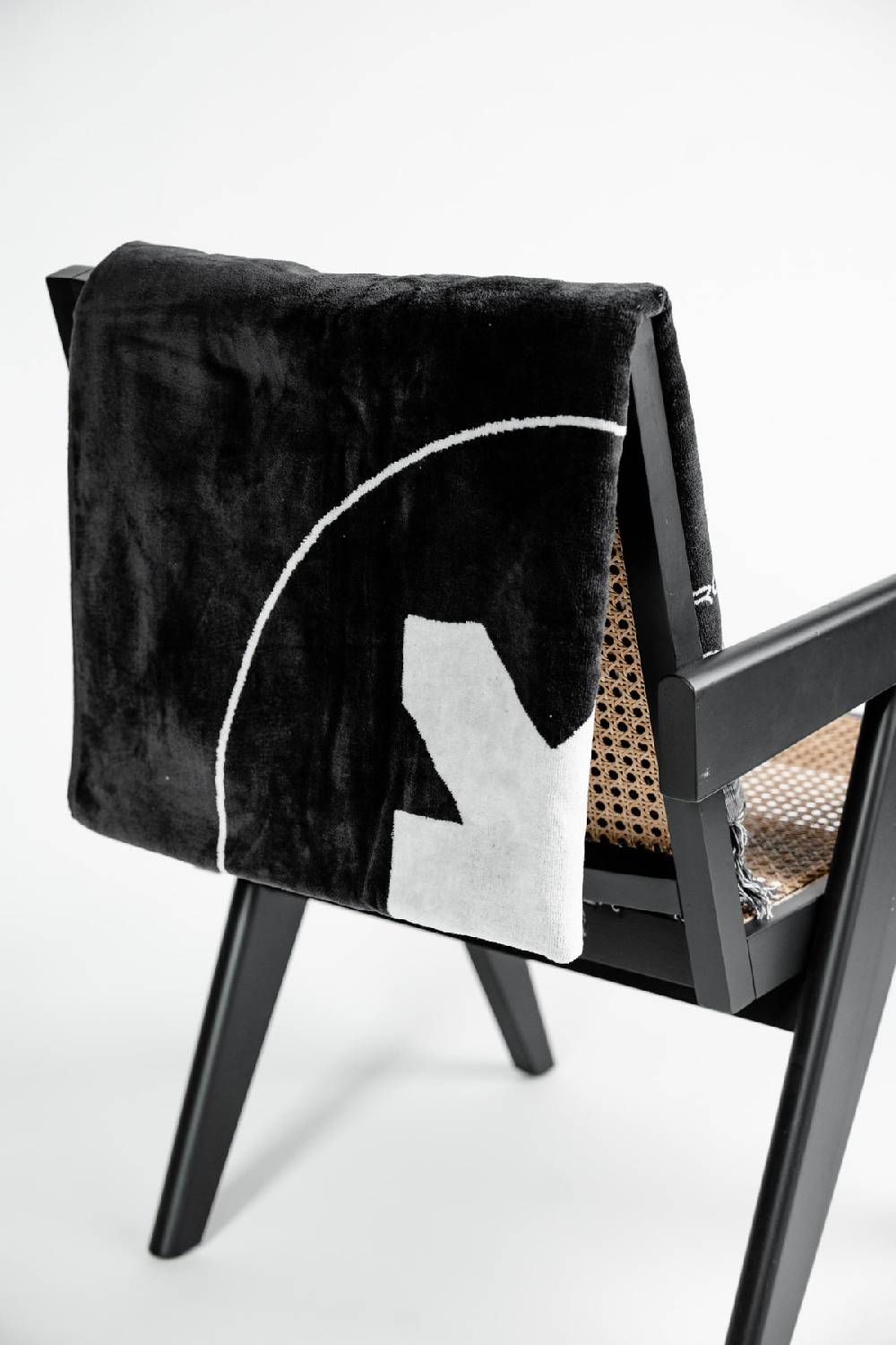 Karo Kauer Beach Towel Black Logo Neueste Stile