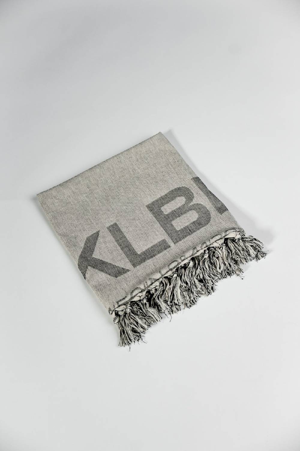 Karo Kauer Beach Towel Grey KKLBL Letzte 2 Tage