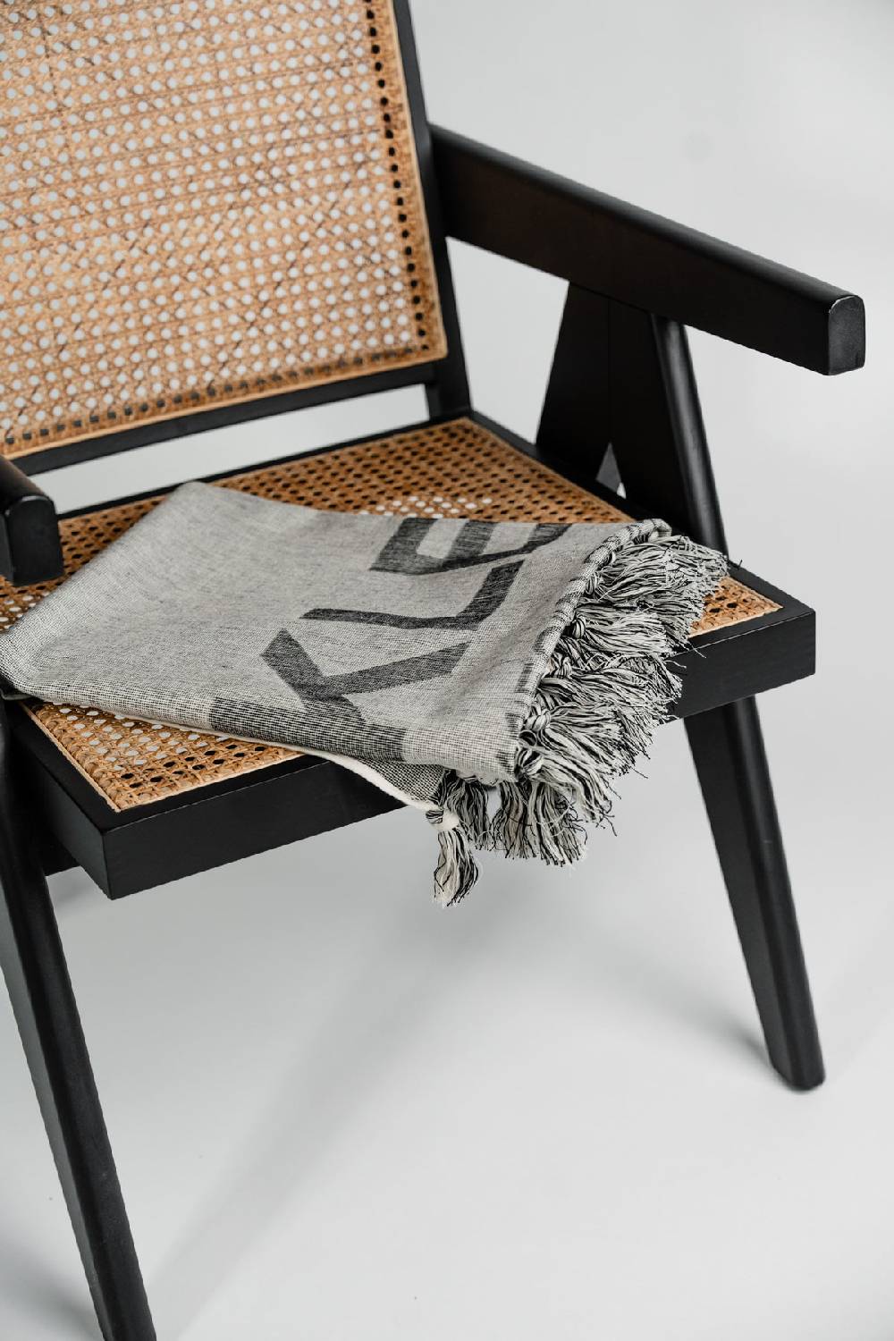 Karo Kauer Beach Towel Grey KKLBL Letzte 2 Tage